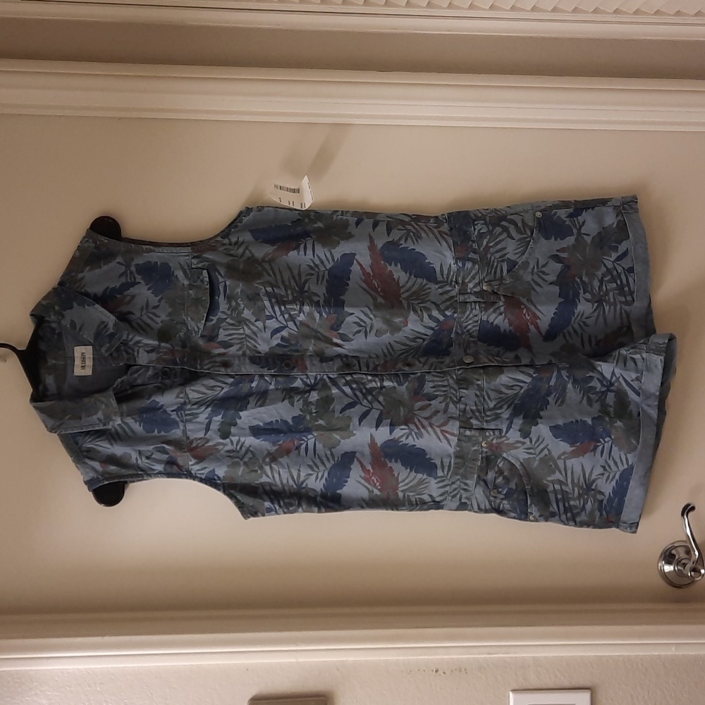 🥳HP🥳 NWT, Hudson Jeans Harmony Jumper in Hawaiian Tropic